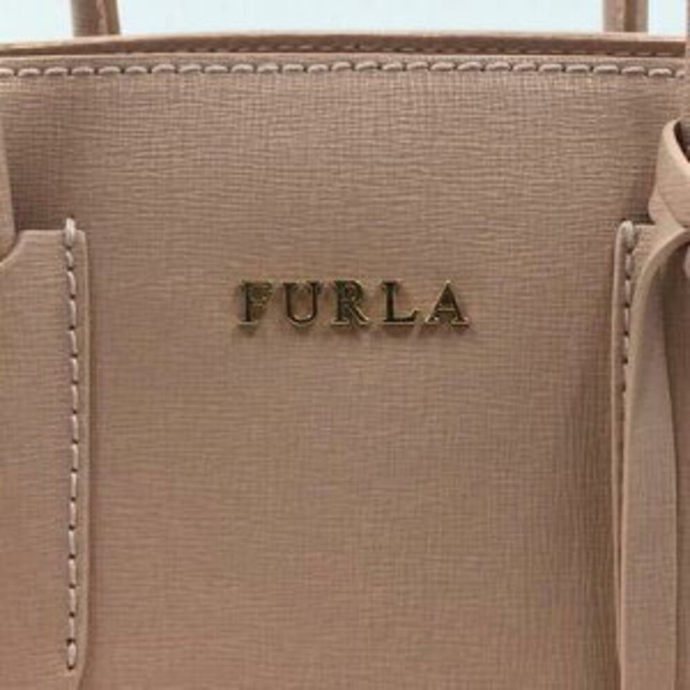 Furla tote Tessa beige Shoulder bag pink